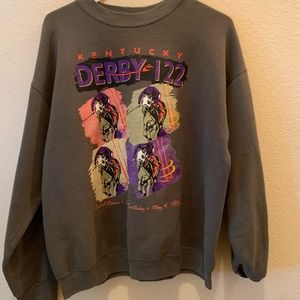 Vintage Kentucky derby sweater size LARGE